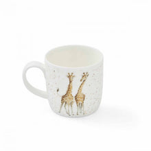 Load image into Gallery viewer, “First Kiss”  Giraffe Mug By Wrendale Designs
