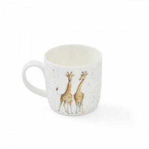 “First Kiss”  Giraffe Mug By Wrendale Designs