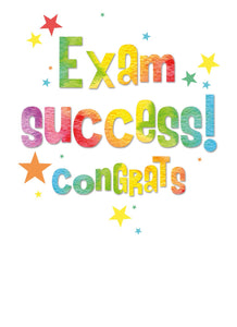 Exam Success Congratulations Card