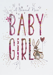 Baby Girl Card