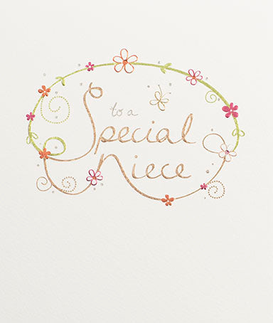 Special Niece Birthday Card