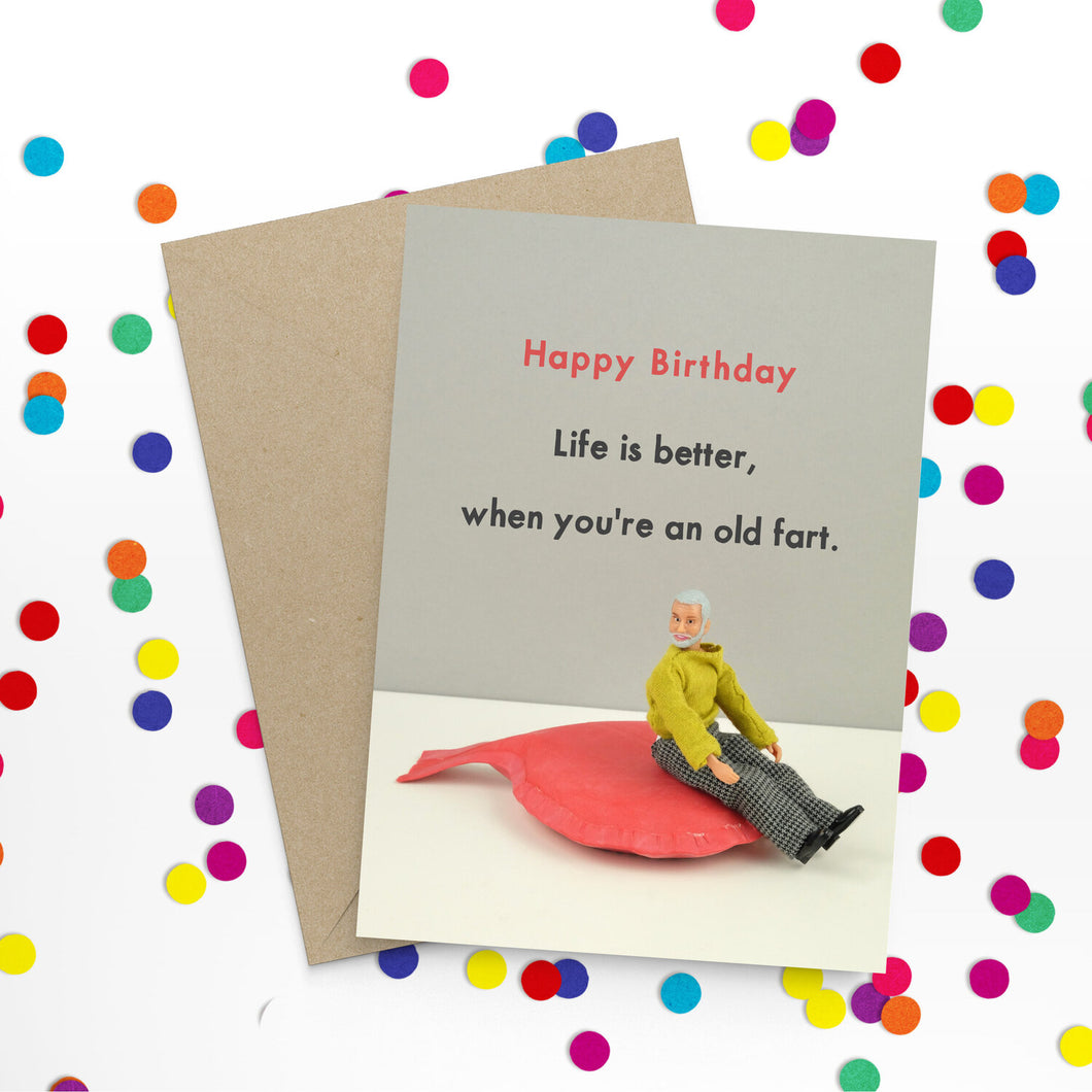 Old Fart Birthday Card