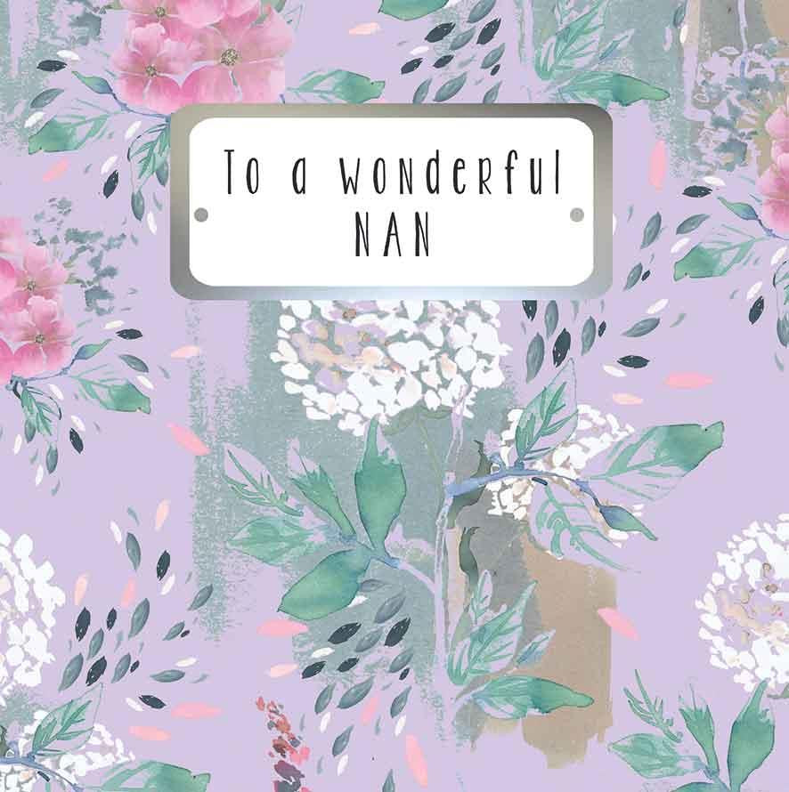 Nan Birthday Card