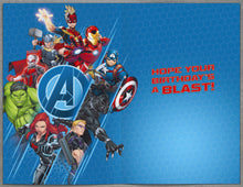 Load image into Gallery viewer, Avengers 7th Birthday Card
