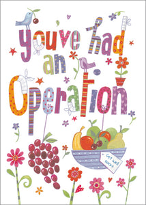 Get Well After Operation Card