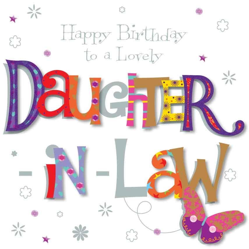 Daughter-in-Law Birthday Card