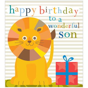 Son Birthday Card