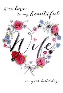 Wife Birthday Card