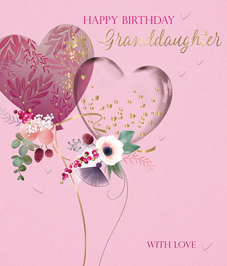 Granddaughter Birthday Card