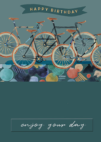 Bike, Cycling Birthday Card