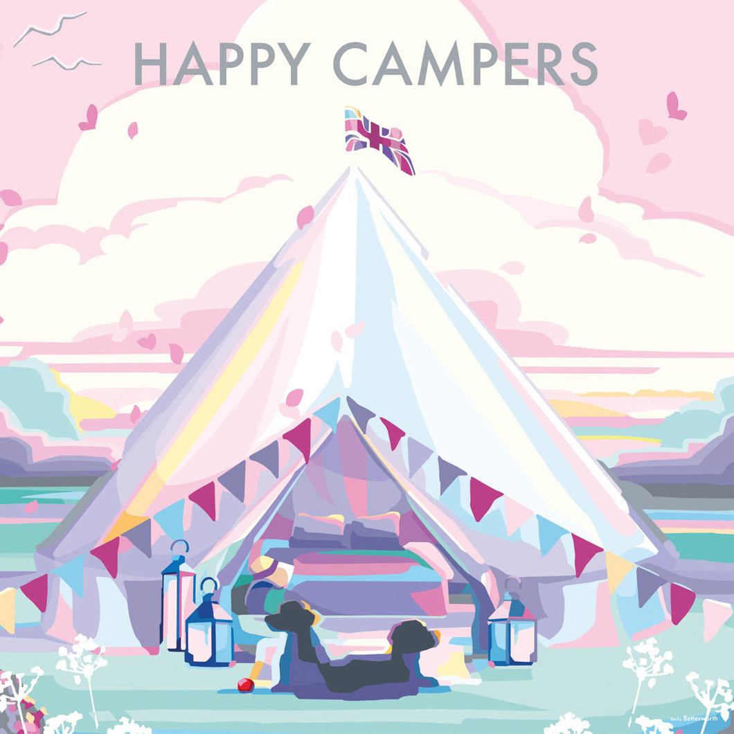 Camping Blank Card