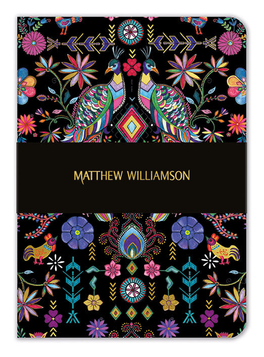 Matthew Williamson Pampas Peacock A5 Notebook