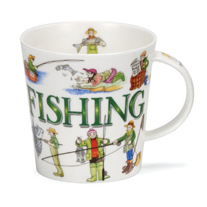 Dunoon Fine Bone China Fishing Mug