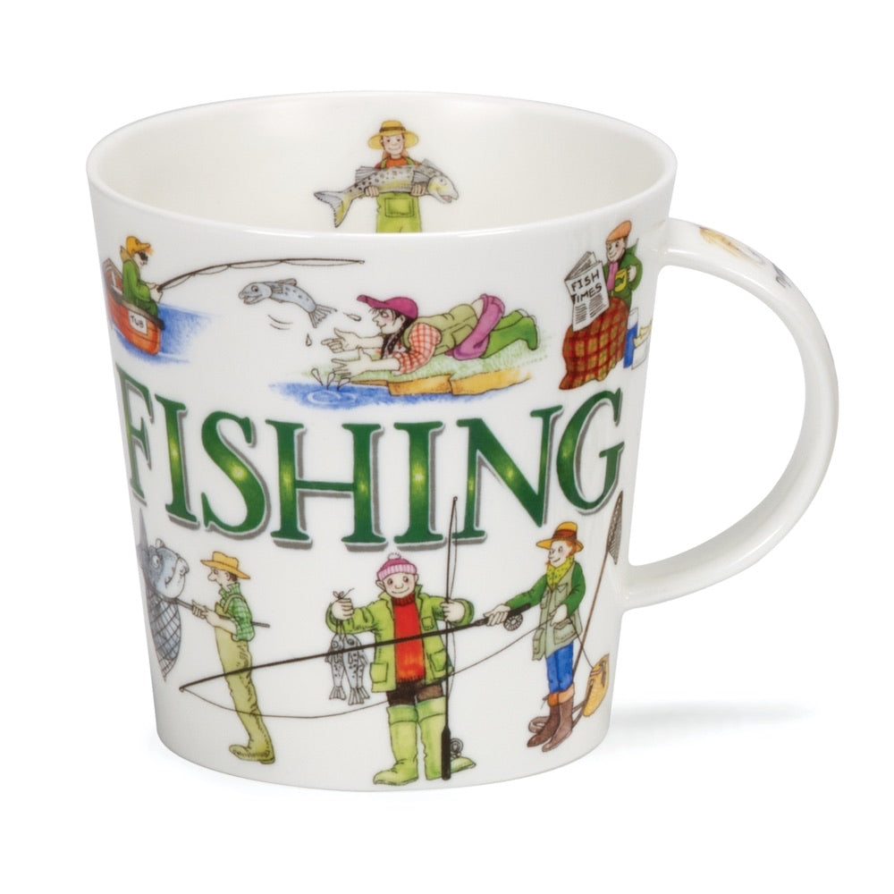 Dunoon Fine Bone China Fishing Mug