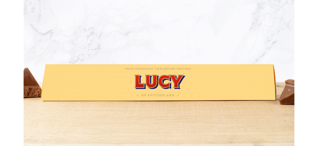 Lucy Personalised Toblerone