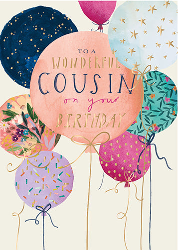 Cousin Birthday Card