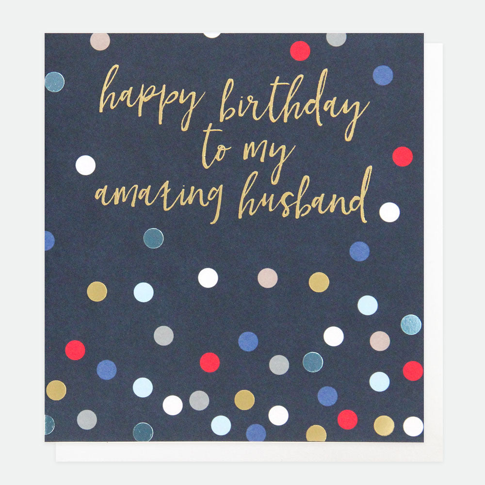 Husband Birthday Card