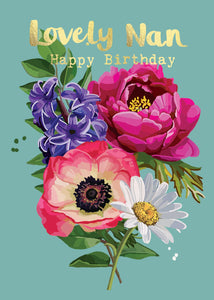 Lovely Nan Birthday Card Card