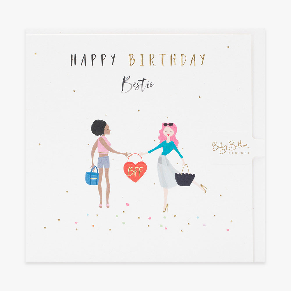 Bestie Birthday Card