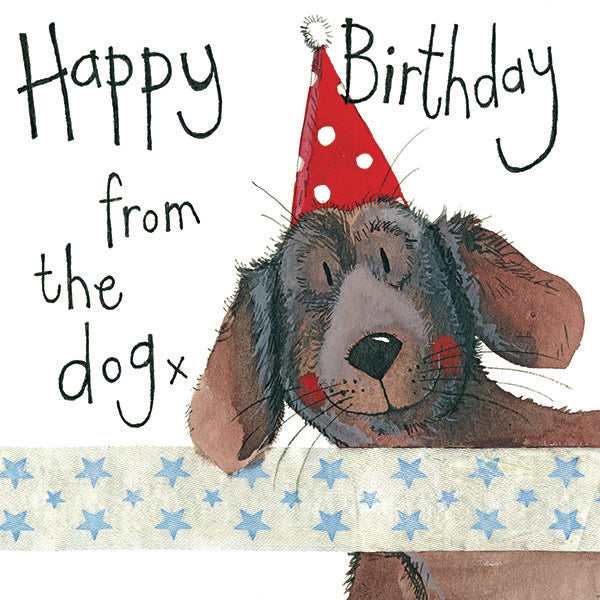 From the Dog Birthday Card