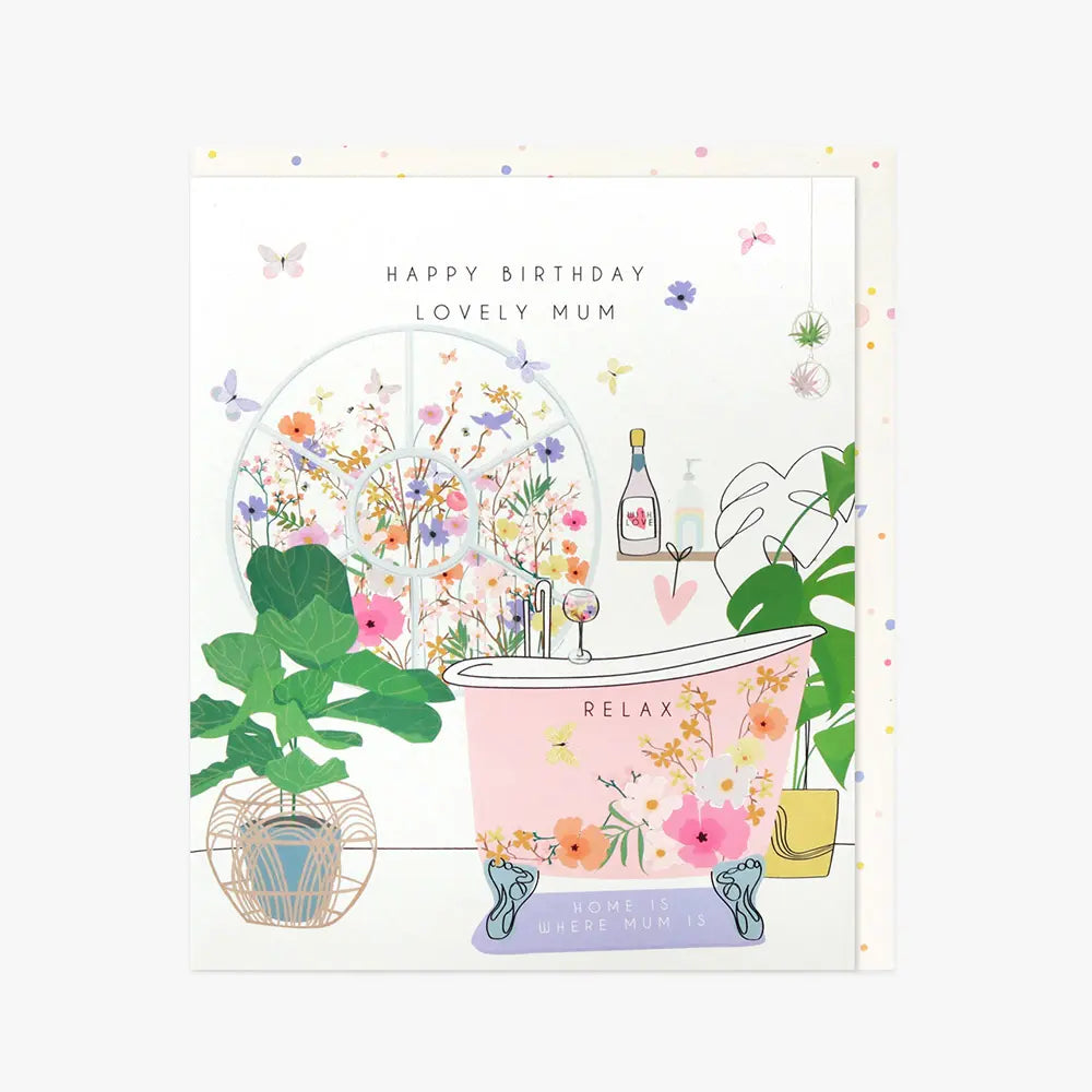 Lovely Mum Birthday Card