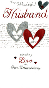 Husband Anniversary Card