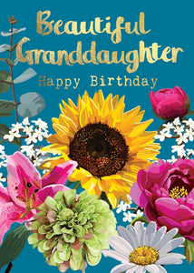 Granddaughter Birthday card