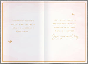 Auntie Birthday Card