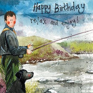 Fishing Birthday Card