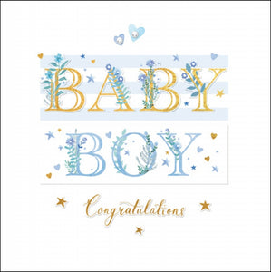 Baby Boy Card