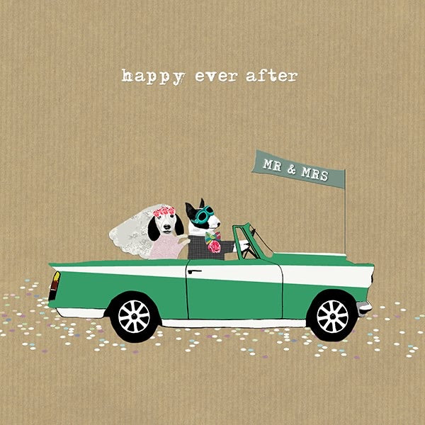 Mr & Mrs Wedding Card