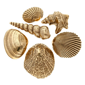 Set of Bronze Shells