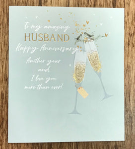 Husband Anniversary Card