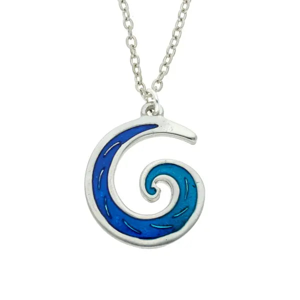 Pewter Enamelled  Breaker Pendant