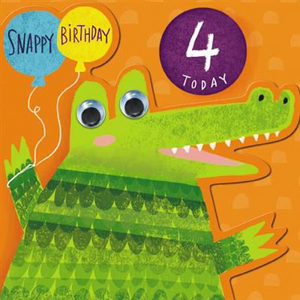 4th Birthday Card