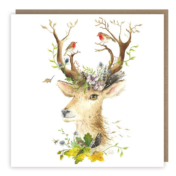 Stag & Robins Blank Card