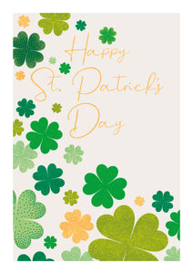 St Patrick’s Day Shamrock Card