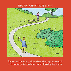 Tips For A Happy Life Car Keys Card