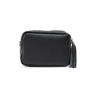 Black Leather Handbag