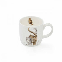 Load image into Gallery viewer, “Feline Good” Cat Mug By Wrendale Designs
