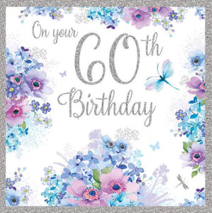 60th Birthday Card