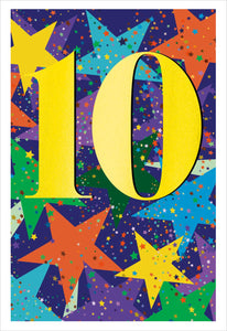 10th Birthday Card