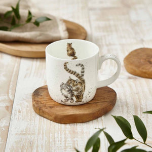 “Feline Good” Cat Mug By Wrendale Designs