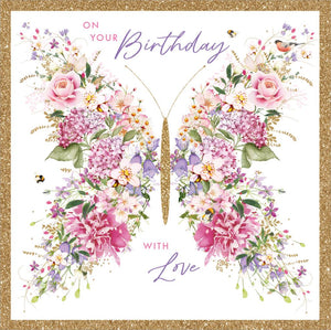 Butterfly Birthday Card