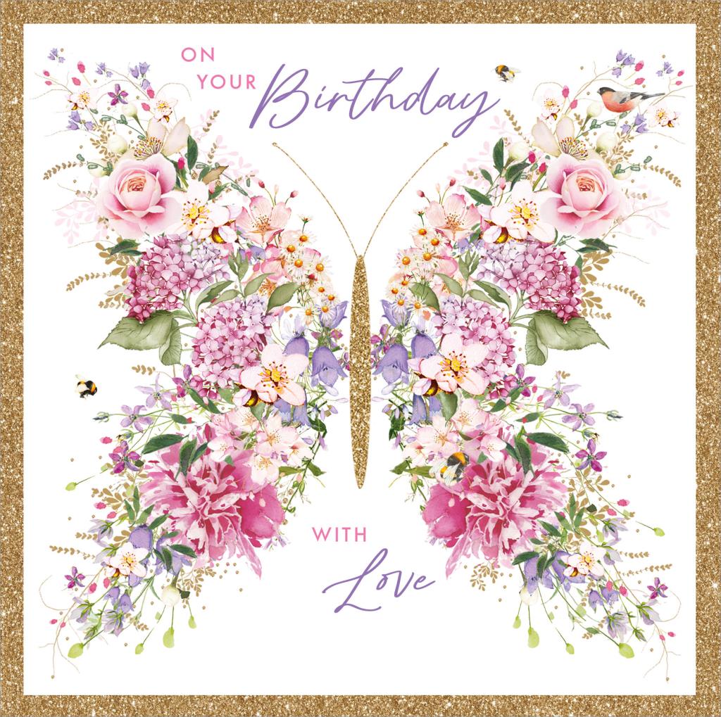 Butterfly Birthday Card