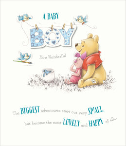 Baby Boy Card