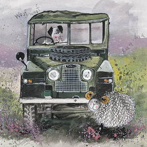 Land Rover Blank Card