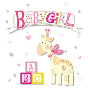 Baby Girl Card