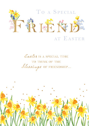 Special Friend Easter Card