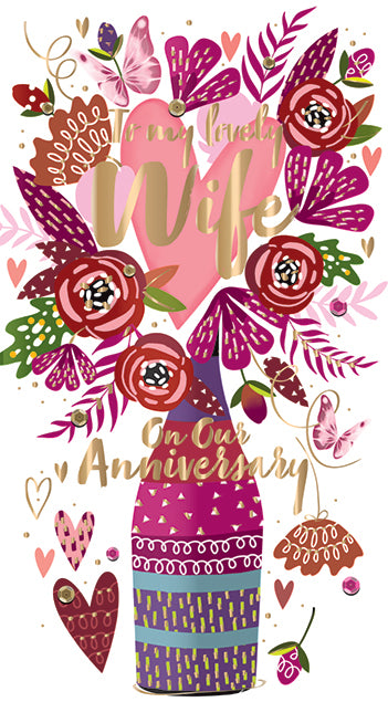 Wife Anniversary Card